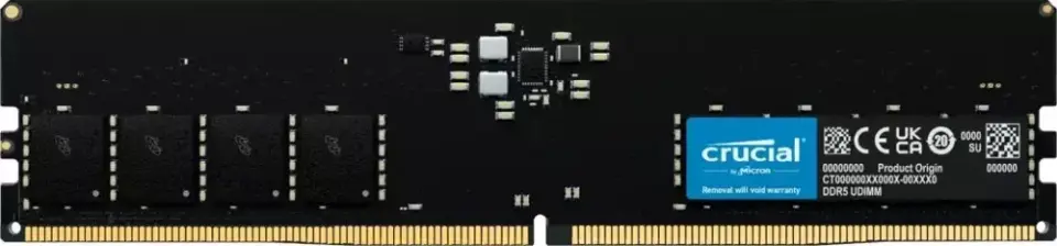 Crucial 32GB 4800MHz DDR5 CT32G48C40U5