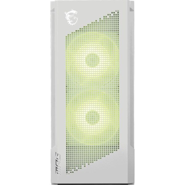 MSI MPG VELOX 300R BEYAZ TEMPERLİ 2 X 120 MM ARGB 1X 120MM FAN GAMİNG BİLGİSAYAR KASASI