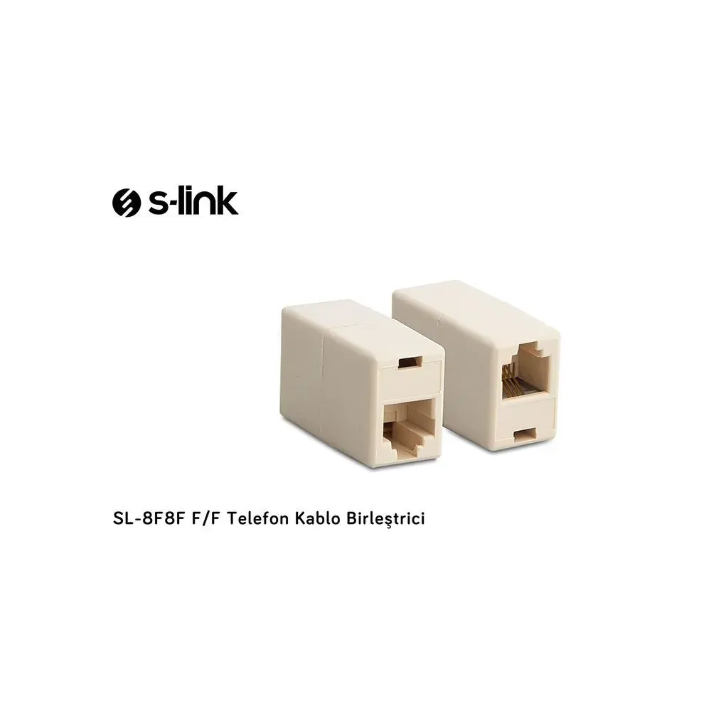 S-link SL-8F8F F/F RJ45 Ethernet Ara Adaptör