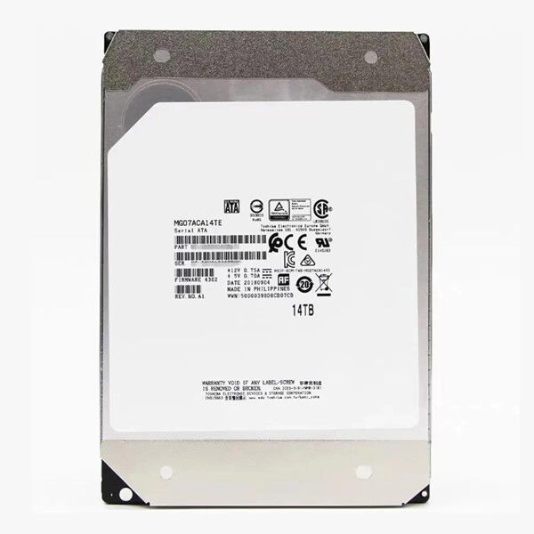 TOSHIBA 3.5'' 14TB MG07 MG07ACA14TE 7200 RPM 256MB SATA-3 ENTERPRISE