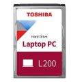TOSHIBA 2,5'' 2tb L200 HDWL120UZSVA 5400rpm 128mb Sata III Notebook Harddisk
