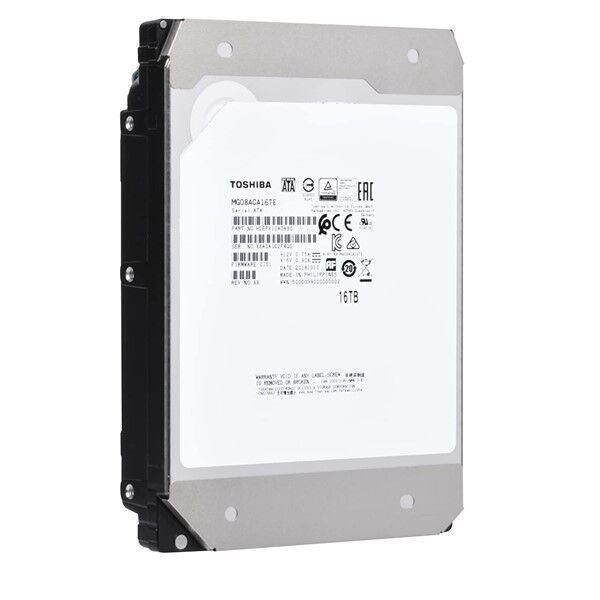 TOSHIBA 3.5'' 16TB MG09 MG08ACA16TE 7200 RPM 512MB SATA-3 ENTERPRISE