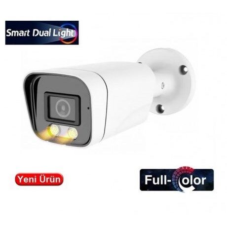 EZCOOL 5MP EZ-2405IPS 5 3.6MM DUAL LİGHT POE IP BULLET KAMERA
