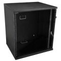 S-link SL-U12 Yeni Nesil 12U Soho Rack Kabin W 530mm D 400mm Siyah