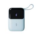 S-LINK P109M 10000mAh PD20W+QC18W+HSC22.5W Mavi LCD Taşınabilir Pil Şarj Cihazı Powerbank
