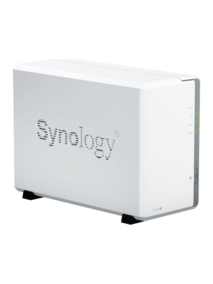 Synology DS223 (2x3.5''/2.5'') 2 Yuvalı Tower NAS