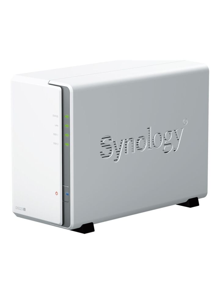 Synology DS223 (2x3.5''/2.5'') 2 Yuvalı Tower NAS