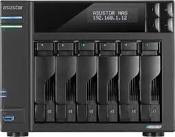 Asustor AS6706T 6 Disk Yuvalı (6X22TB) NAS Cihazı