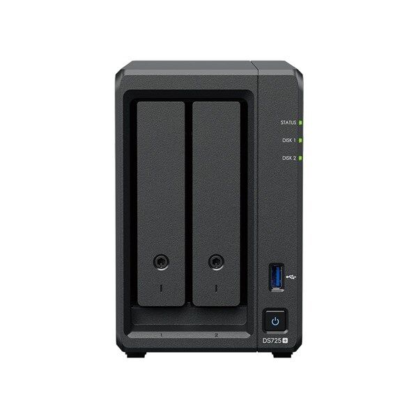 SYNOLOGY DS725 PLUS RYZEN 1600-32GB RAM- 2-diskli Nas Server (Disksiz)