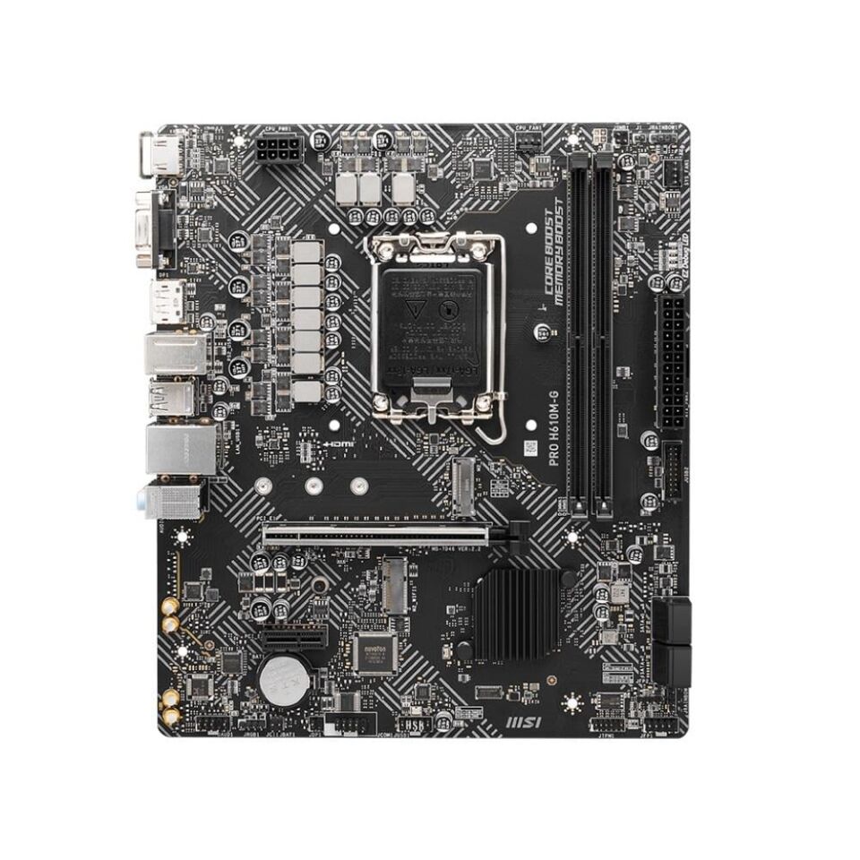 MSI PRO H610M-G DDR5 SOKET 1700 5600(OC)