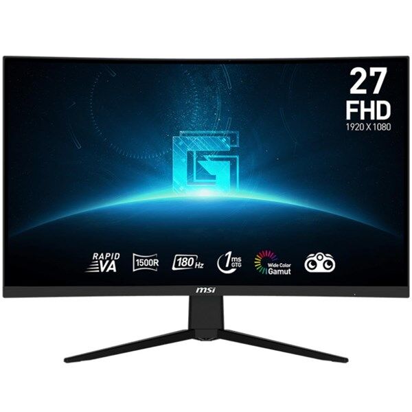 MSI 27'' VA G27C3F 1MS 180HZ HDMI-DP KAVISLI GAMING MONİTÖR 1920X1080