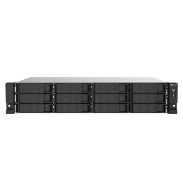 QNAP TS-1273AU-RP-8G RYZEN V1500B-8GB RAM-12-diskli Nas Sunucu(disksiz)