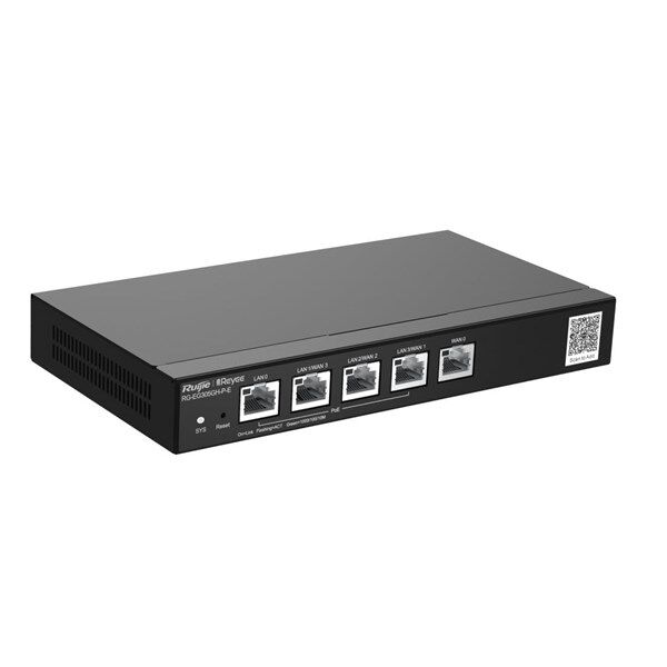 RUIJIE 5port RG-EG305GH-P-E GIGABIT Bulut Yönetimli (Cloud Managed) PoE VPN Router