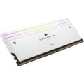 CORSAIR 96GB (2X 48GB) DDR5 6400MHZ CL32 RGB DUAL KIT PC RAM DOMINATOR TITANIUM CMP96GX5M2B6400C32W BEYAZ