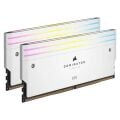 CORSAIR 96GB (2X 48GB) DDR5 6400MHZ CL32 RGB DUAL KIT PC RAM DOMINATOR TITANIUM CMP96GX5M2B6400C32W BEYAZ