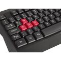Everest KMX-88 Siyah Usb Gökkuşağı Zemin Aydınlatmalı Q Multimedia Oyuncu Klavye + Mouse Set
