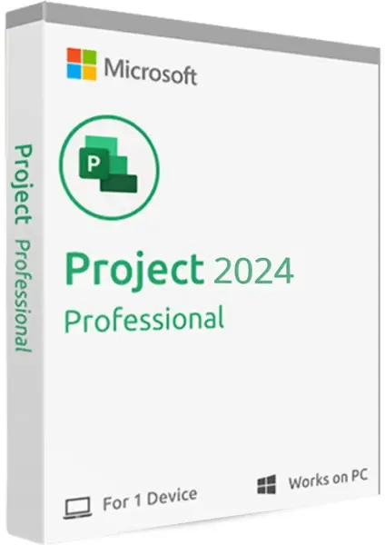 Microsoft Project Standart 2024 ESD Lisans EP2-07057