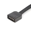AKASA AK-CBLD02-10BK RGB LED Çoklayıcı Kablo