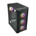 FSP 650W 80+ CMT218 Gaming Mid-Tower PC Kasası