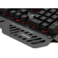 Rampage Chief Siyah USB Gaming US Layout Multimedia Klavye