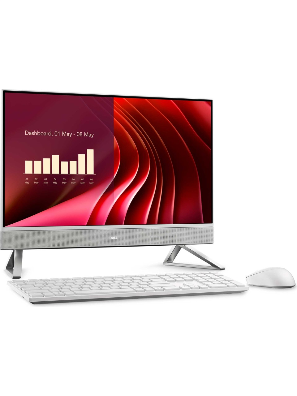 DELL AIO 23.8'' CORE i5 1334U - 16GB DDR4 RAM- 512GB SSD FDOS / EC242501020UBU