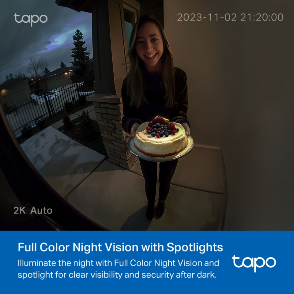 TP-LINK Tapo D210 Video Doorbell Camera