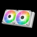 GAMDIAS 240MM CHIONE M3-240W RGB AM5-1700 SIVI SOĞUTMALI İŞLEMCİ FANI BEYAZ
