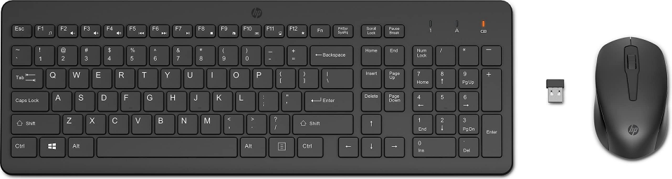 HP 330 Kablosuz Q Eng Siyah Klavye - Mouse Set (2V9E6AA)