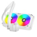 GAMEBOOSTER 240mm TITAN GB-LCS-SC240-W Rainbow Sıvı Soğutmalı AM5-1700p İşlemci Fanı	 Beyaz