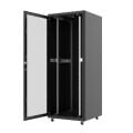 AGER 42U 800x800mm Dikili Tip Siyah Kabinet Vega AG-VB42U8080S1 Cam Kapak
