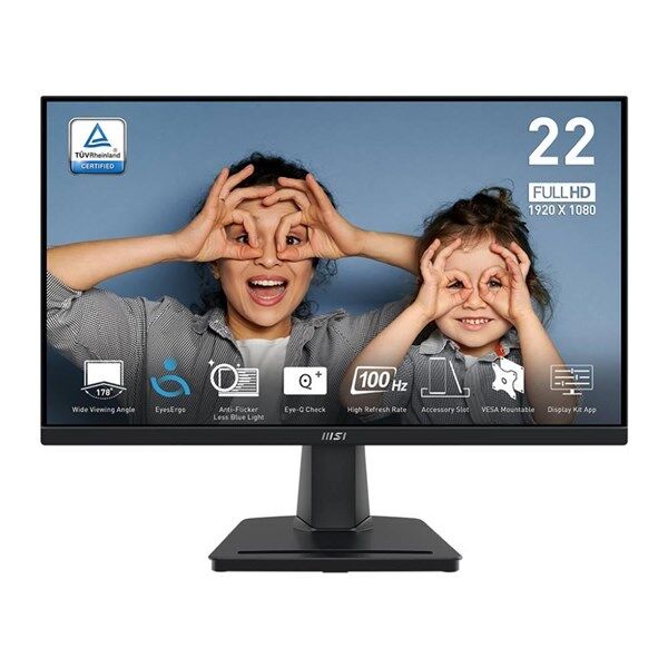 MSI 21.5'' FLAT VA PRO MP225V 1MS 100HZ HDMI EV OFİS MONİTÖRÜ