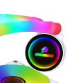 GAMEBOOSTER 240MM INFINITY 240 GB-LCS-P240-WE RGB AM5-1700P SIVI SOĞUTMALI İŞLEMCİ FANI BEYAZ
