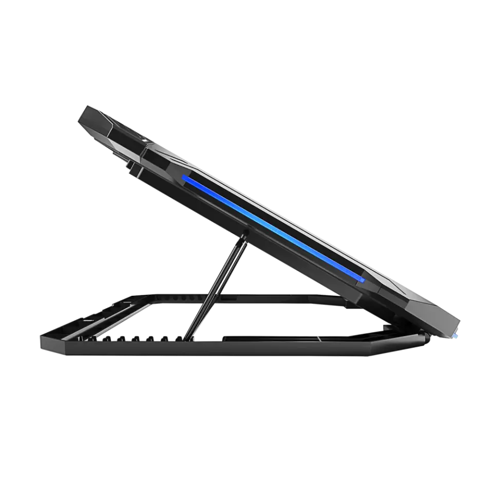 Rampage Sirius S46 RGB Işıklı 2 Fanlı Yükseklik Ayarlı Notebook Soğutucu