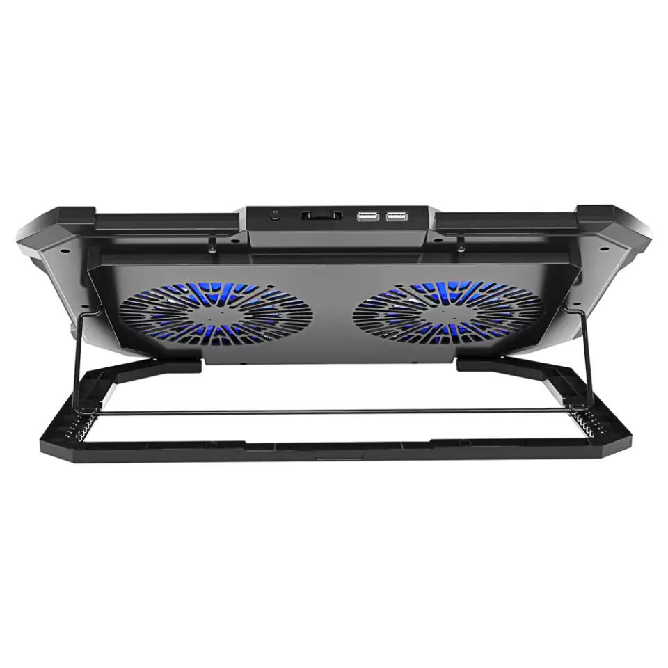 Rampage Sirius S46 RGB Işıklı 2 Fanlı Yükseklik Ayarlı Notebook Soğutucu