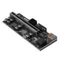 S-link SL-XE20 PCI-E1x to 16x Sata 6Pin Bitcoin Riser Versiyon 10S Plus Ekran Kartı Yükseltici