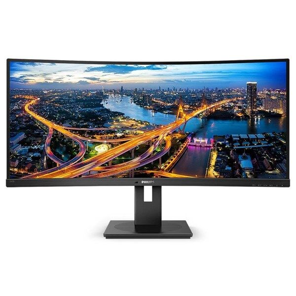 PHILIPS 34'' VA 345B1C/00 4MS 100HZ HDMI-DP KAVISLI KURUMSAL MONİTÖR 3440X1440