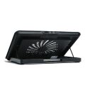 DARK LUNA 16cm Led Fanlı 15.6'' Notebook Soğutucu ve Stand (Gri)