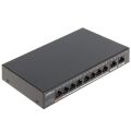 DAHUA 8port PFS3010-8GT-96 Gigabit 2-Uplink 90w Full PoE Yönetilemez Switch