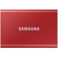 SAMSUNG 500GB T7 MU-PC500R/WW SSD USB HARİCİ DİSK KIRMIZI