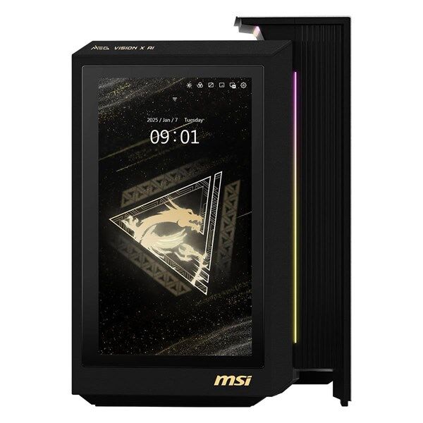 MSI MEG VISION X Aı 2NVZ9-003EU ULTRA 9 285K-128GB DDR5 RAM-4TB NVME-32GB RTX5090-W11H GAMING PC