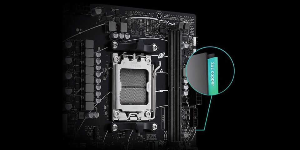 ASUS PRIME A620M-E-CSM DDR5 HDMI DP PCIE 4.0 AM5 mATX Kurumsal Anakart