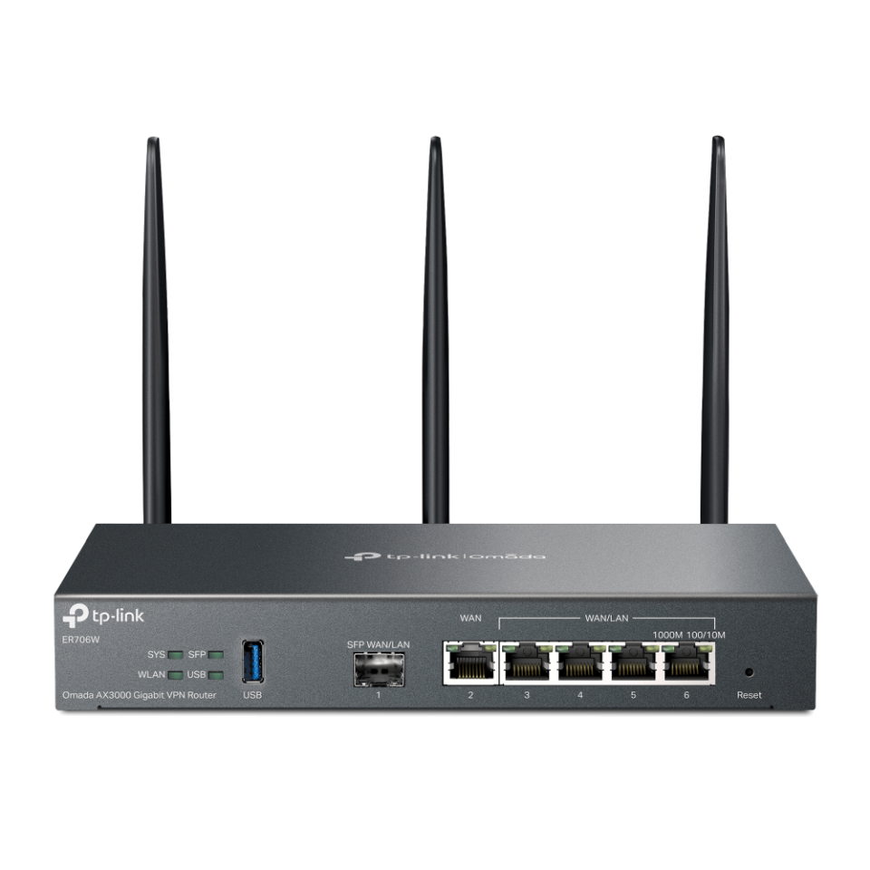 TP-LINK Omada ER706W AX3000 Gigabit VPN Router