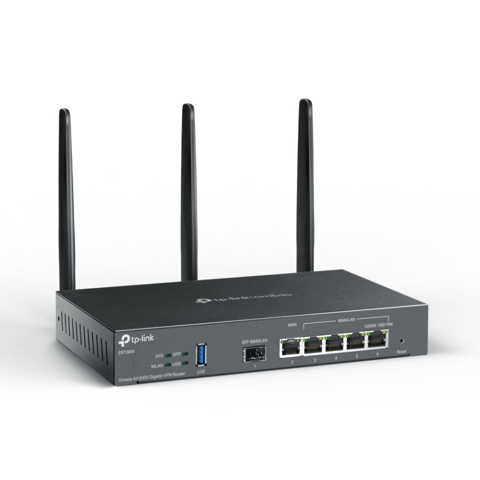 TP-LINK Omada ER706W AX3000 Gigabit VPN Router