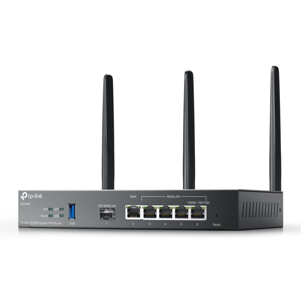 TP-LINK Omada ER706W AX3000 Gigabit VPN Router