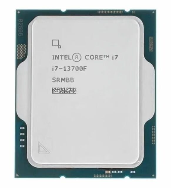 INTEL CORE i7 13700F 54MB 16çekirdekli VGA YOK 1700p 65w Kutusuz+Fansız