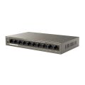 TENDA 8port 63w FULL PoE TEF1110P-8-63W 10/100 Yönetilemez Switch