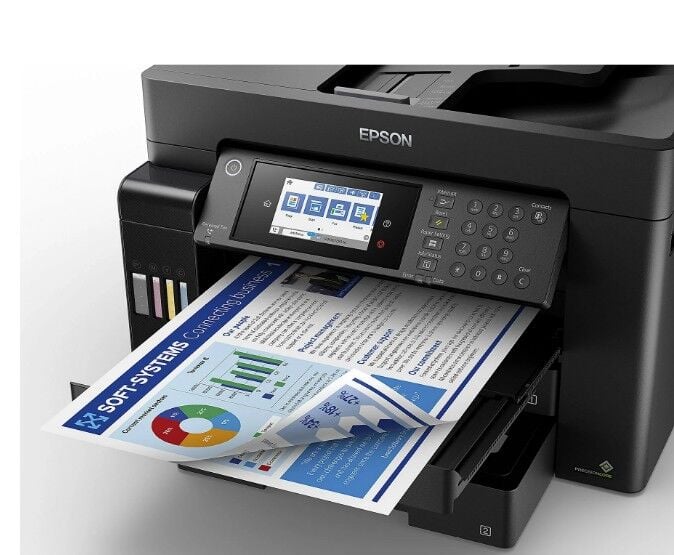EPSON A3 Renkli L15150 Çok Fonksiyonlu Tanklı Dublex Yazıcı Fax USB 2.0,Ethernet,Kablosuz
