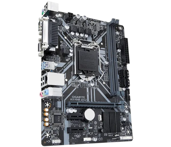 GIGABYTE H310M-DS2 DDR4 PCIe 16X v3.0 1151p v2 mATX