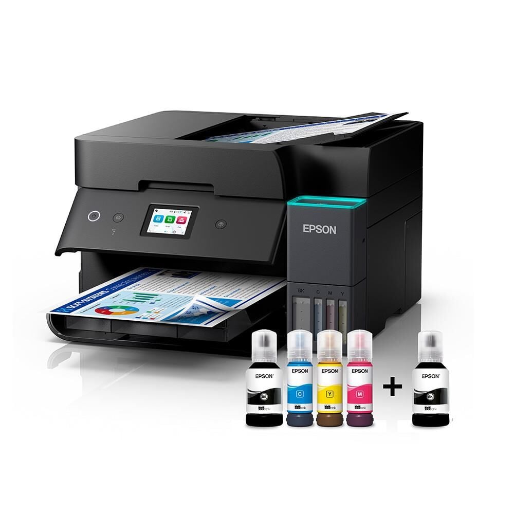 EPSON A4 Renkli EcoTank L6390 Çok Fonksiyonlu Tanklı Dublex Yazıcı Fax USB 2.0,Ethernet,Kablosuz