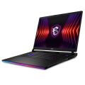 MSI 17'' RAIDER GE78 Hx 14VIG-657TR CORE i9 14900Hx-64GB DDR5 RAM-16GB RTX4090-4TB NVMEW11 PRO